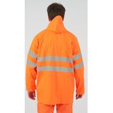 Hydrowear - Valencia - Hoge Zichtbaarheidsjas - Geel - 170 grams, 53% PU / 47% PA