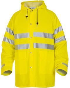 Hydrowear - Valencia - Hoge Zichtbaarheidsjas - Geel - 170 grams, 53% PU / 47% PA