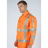 Hydrowear multinorm jacket Mill RWS Fluor Oranje maat XXL