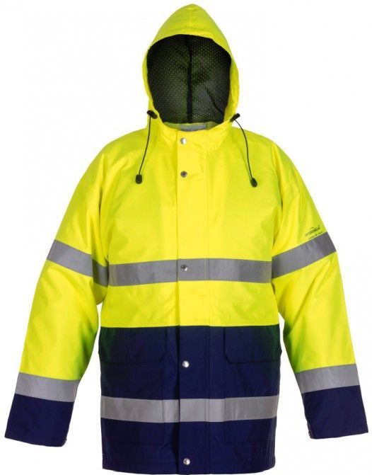 Hydrowear Unna Parka Oranje/Marineblauw maat S