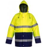 Hydrowear Unna Parka Geel/Marineblauw maat S