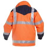 Hydrowear Maasdam Parka Geel/Marineblauw maat S