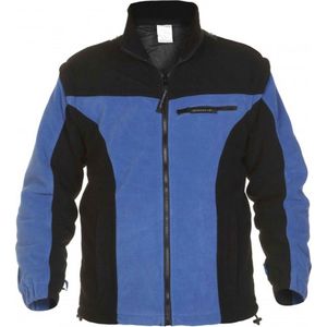 Hydrowear Kolding Fleecejack Zwart/Kobalt maat S