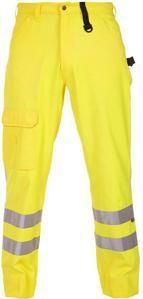 Hydrowear - Auxerre - Zomerbroek - Geel - Maat 52 - Hoge Zichtbaarheid