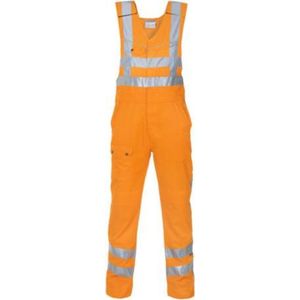 Hydrowear - Albergen - Bodybroek - Reflecterend - Zwart - Duurzaam Materiaal