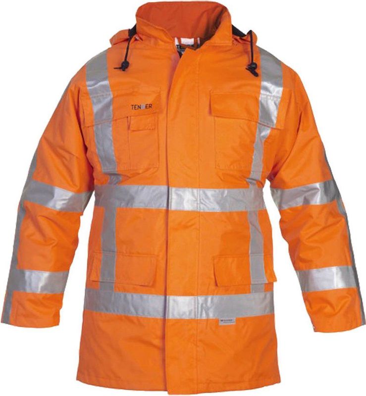 Hydrowear Apollo Parka Oranje maat S