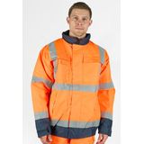 Hydrowear EN20471 jack Helios Fluor Geel/Marine maat S