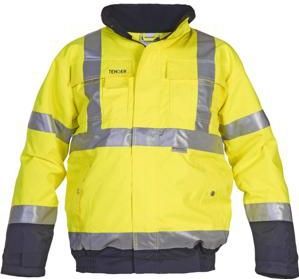 Hydrowear EN20471 jack Helios Fluor Geel/Marine maat S