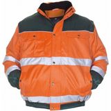 Hydrowear Leeds Pilotjack Oranje/Groen maat XXXL
