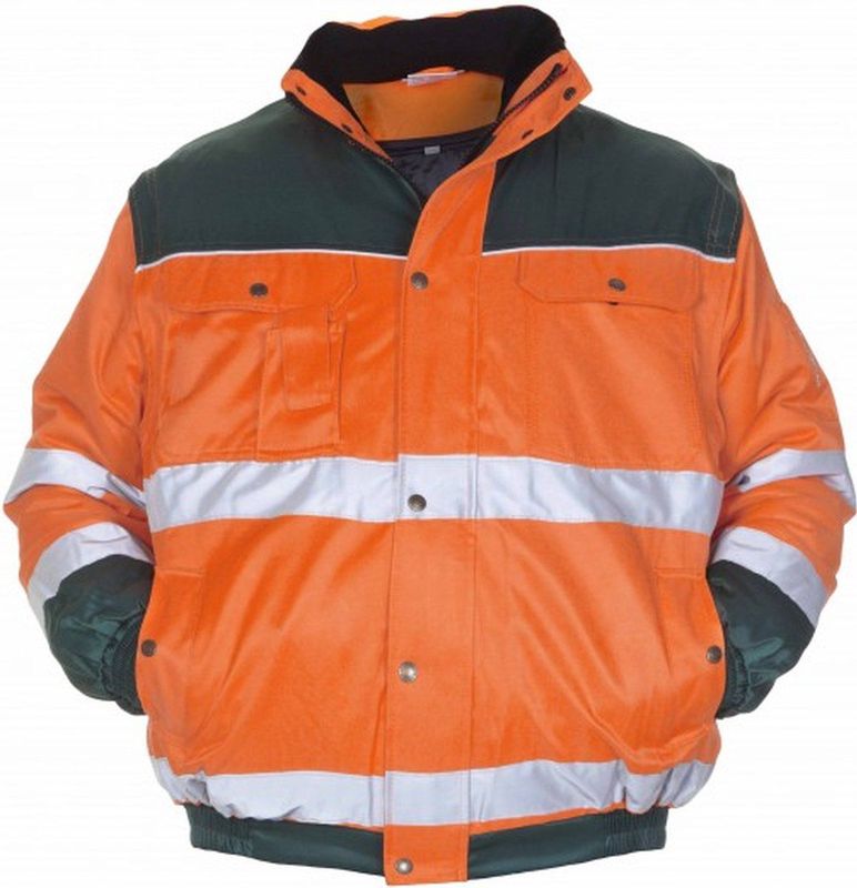 Hydrowear Leeds Pilotjack Oranje/Groen maat XXXL