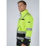 Hydrowear - Fleecejas Torgau - Hi-Vis - Geel/Zwart - Maat 3XL