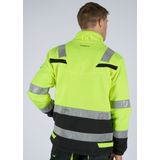 Hydrowear - Fleecejas Torgau - Hi-Vis - Geel/Zwart - Maat 3XL
