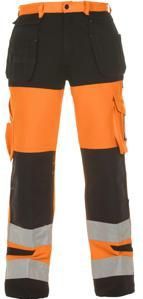 Hydrowear - Hertford - Zomerbroek - Hi-Vis - Oranje/Zwart