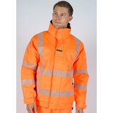 Hydrowear Winterjas Umag RS-lijn Hi-Vis oranje/zwart maat S