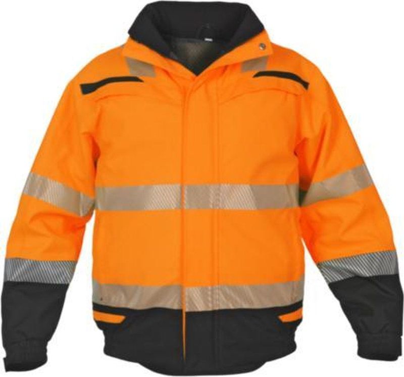 Hydrowear Winterjas Umag RS-lijn Hi-Vis oranje/zwart maat S