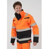 Hydrowear March Multinorm Parka Fluor Oranje/Marine maat S