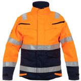 Hydrowear March Multinorm Parka Fluor Oranje/Marine maat S