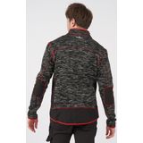 Hydrowear - Texas - Vest - Zwart - Versterkt met Softshell Materiaal, 2 Steekzakken, 2 Borstzakken, 1 Binnenzak