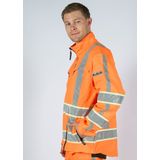 Hydrowear - Tokio - Polosweatshirt - Oranje/Zwart - Hi-Vis