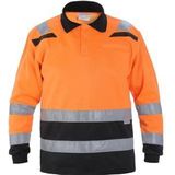 Hydrowear - Tokio - Polosweatshirt - Oranje/Zwart - Hi-Vis
