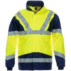 Hydrowear - En20471 - Parka - Fluor Geel/Marine - 4 in 1 - Waterdicht