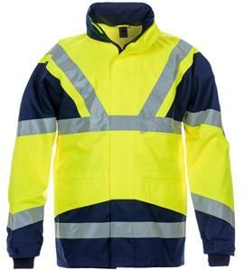 Hydrowear - En20471 - Parka - Fluor Geel/Marine - 4 in 1 - Waterdicht