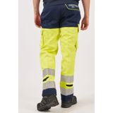 Hydrowear Mendoza Multinorm Broek Fluor Geel/Marine maat 44