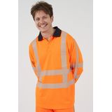 Hydrowear Macau Fr Ast Polo Fluor Oranje maat XS