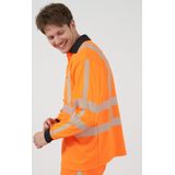 Hydrowear Macau Fr Ast Polo Fluor Oranje maat XS