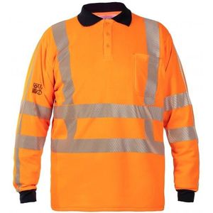 Hydrowear Macau Fr Ast Polo Fluor Oranje maat XS