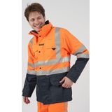 Hydrowear Miramas Multinorm Parka Fluor Geel/Marine maat S