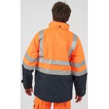 Hydrowear Miramas Multinorm Parka Fluor Geel/Marine maat S