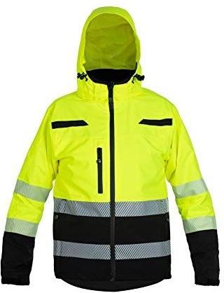 Hydrowear Boston Regenjack Fluor Geel/Zwart maat XS