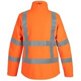 Hydrowear multinorm dames softshell Morgan RWS Fluor Oranje maat XS