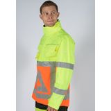 Hydrowear Verkeersregelaar Baarlo Fluor Geel/Fluor Oranje maat S