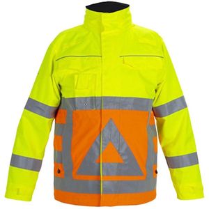 Hydrowear Verkeersregelaar Baarlo Fluor Geel/Fluor Oranje maat S