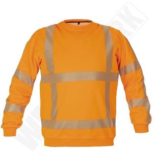 Hydrowear Sweater Toledo RWS Fluor Oranje maat S
