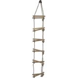 Touwladder PP touw 3 zijden met 5 sporten 2,3m