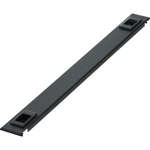 Lanview - 1U 19" SNAP LOCKING - Blindplaat - Zwart - Voor Serverkasten