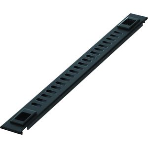 LOGON - RAB400BL - Rack-toebehoren - Zwart - Blank Panel - 1U
