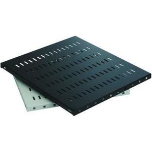 Lanview - 1U 19" Vaste Plank - Zwart - Accessoires voor Serverkasten