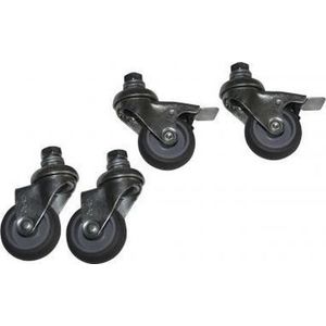 LOGON RAX111 rack-toebehoren Zwenkwielen