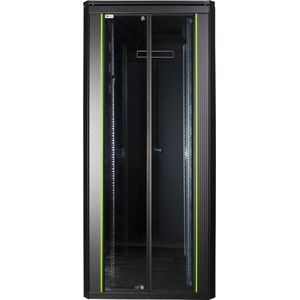 Logon 36U W=800Mm D=1000Mm H=1786Mm Data Line Black