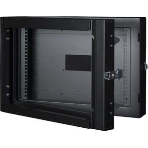 Logon 19"" 7U W=600Mm D=150Mm H=409Mm Double Section Black