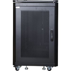 Logon 16U W=600Mm D=1000Mm H=897Mm Server Line Black