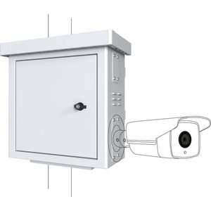 Lanview - RUG VOOR CCTV - Wit - 19 inch Rek - Serverkast