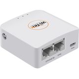 WITEK MINI WIRELESS AP CONTROLLER 2*100MBPS(1 POE INPUT)