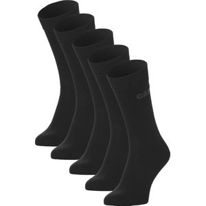 Caterpillar - Herensokken - Zwart - Gekamd Katoen - Set van 5 Paar