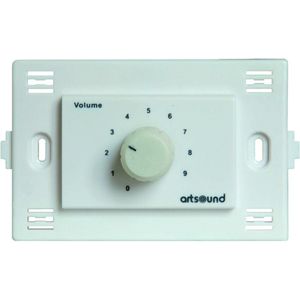 Artsound TNW-VOLST, stereo volumeregelaar BT light, wit