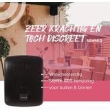 Artsound - ASW45.2 - Set van 2 Waterdichte Luidsprekers - Zwart - 2-Weg Hifi